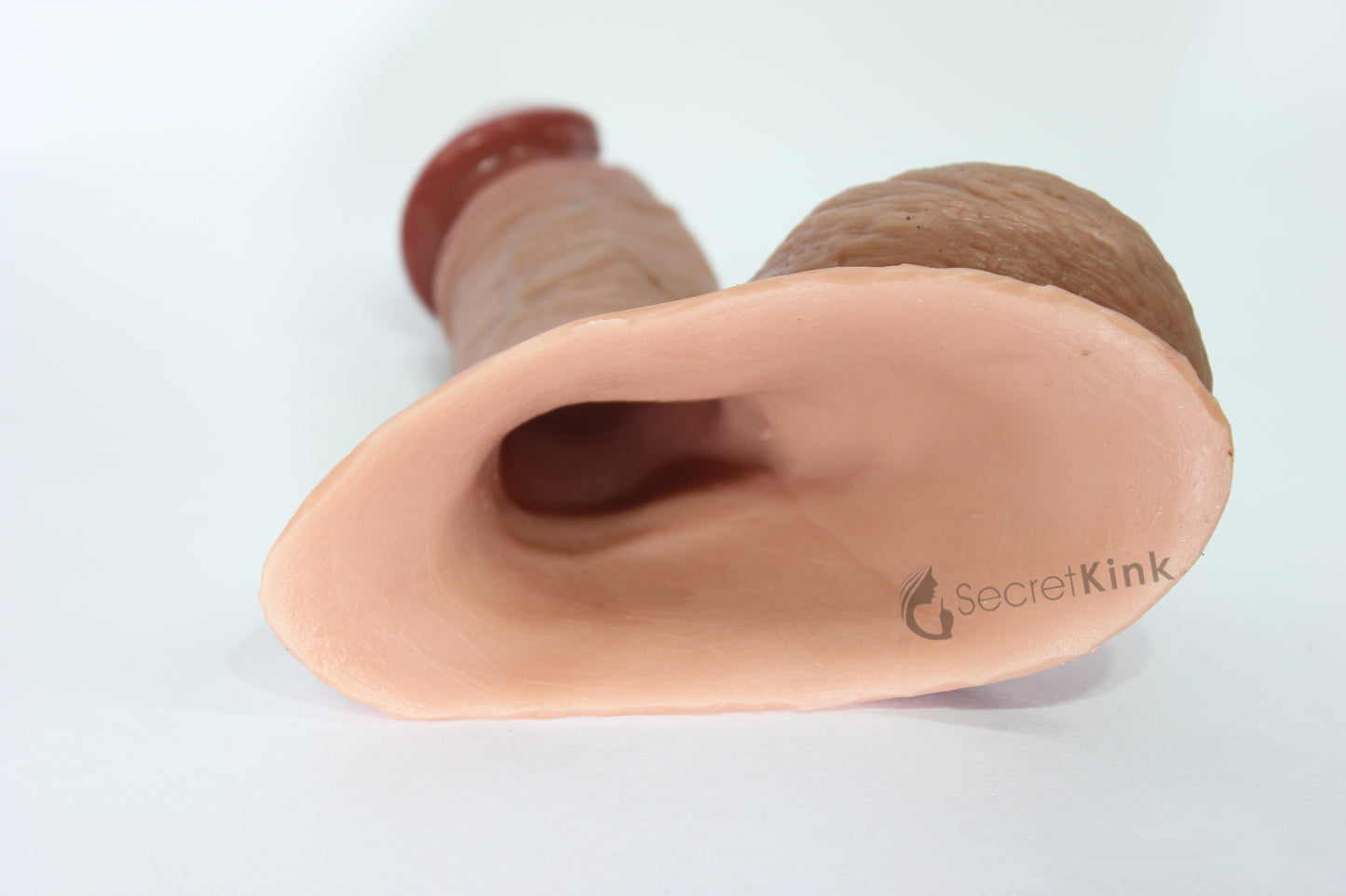 4-inch Silicone Penis Sleeve with Ball-Sack