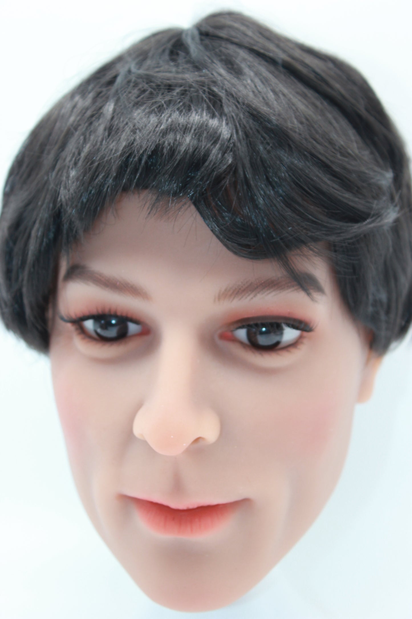 Male TPE Sex Doll Head (with Wig Hair) - David