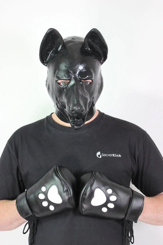 Latex German Shepherd Puppy Hood