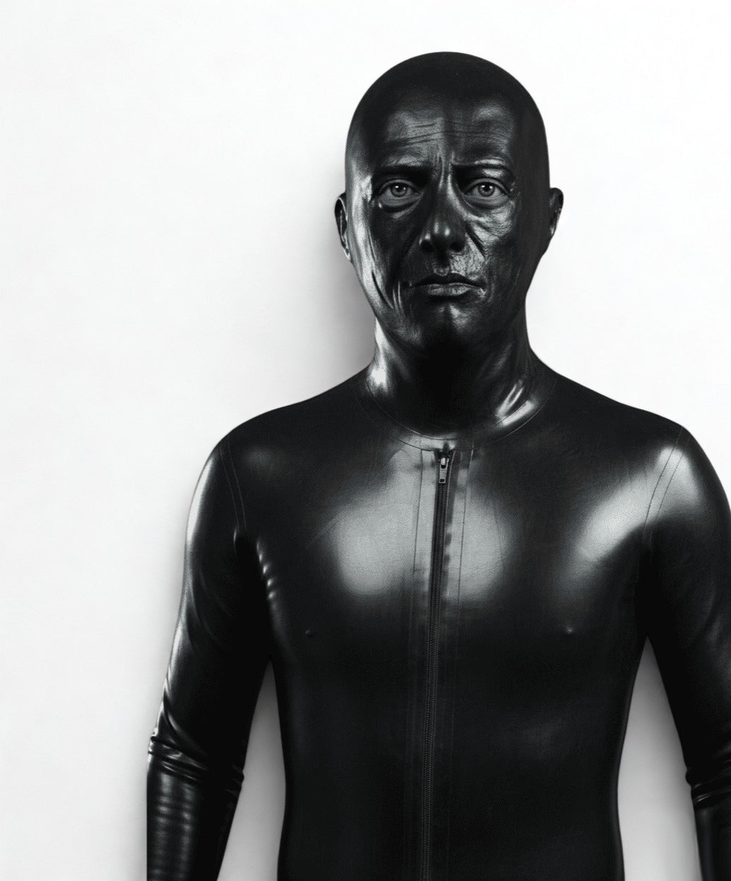 Heavy Masculine Moulded Latex Hood