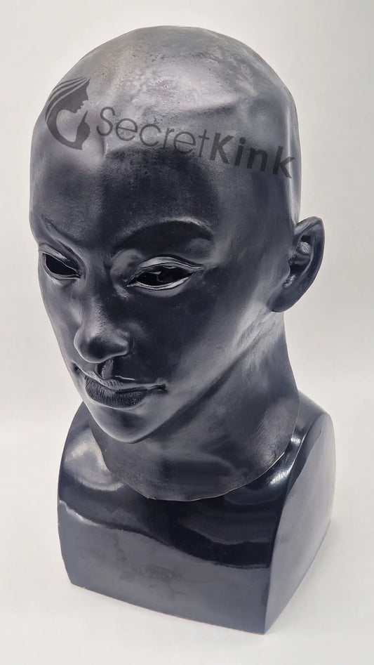 Heavy Rigid Feminine Latex Hood