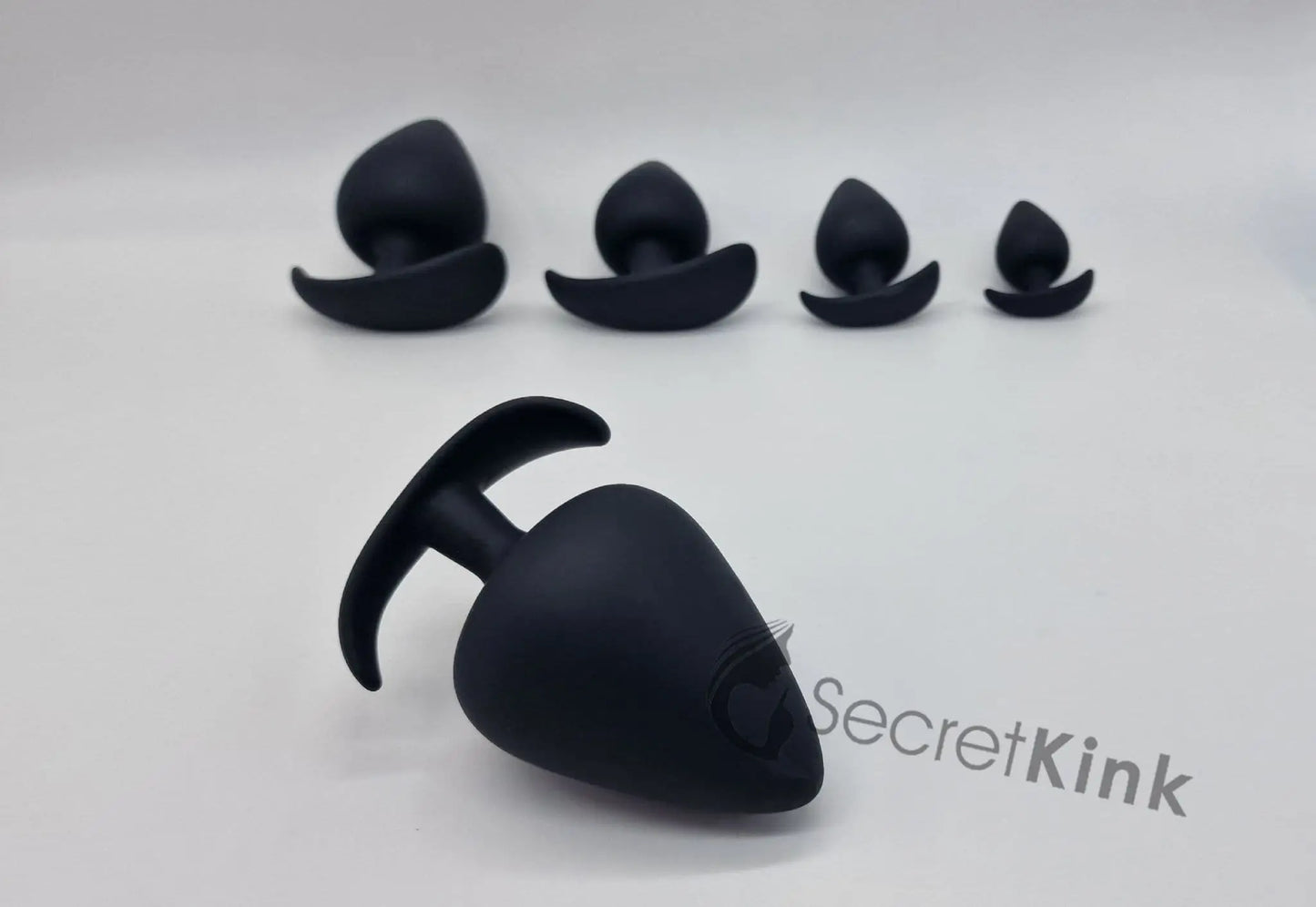 5 Piece Anal Silicone Butt Plug Set