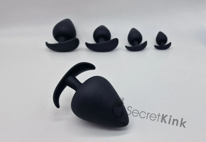 5 Piece Anal Silicone Butt Plug Set