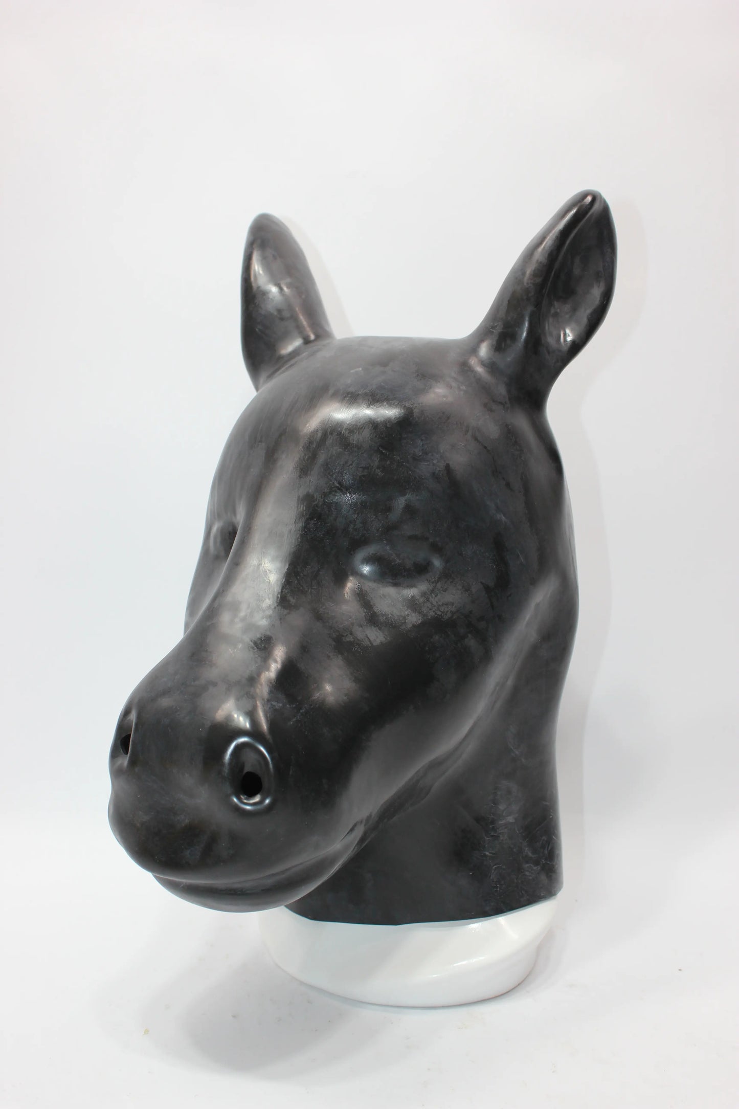 Extra Thick Latex Horse Hood