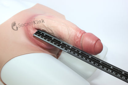 6-inch  Realistic Silicone Dildo Pants
