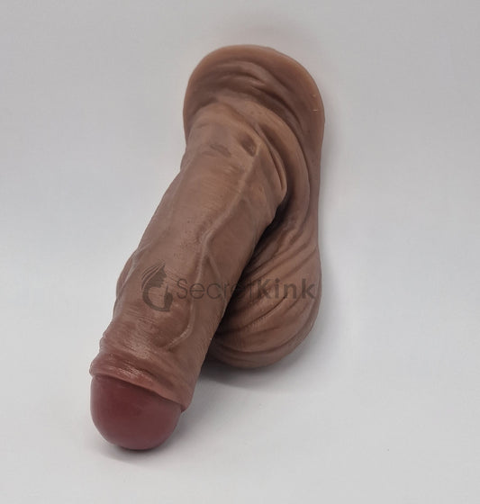 5.5-inch Flaccid Silicone Penis Sleeve Packer FTM