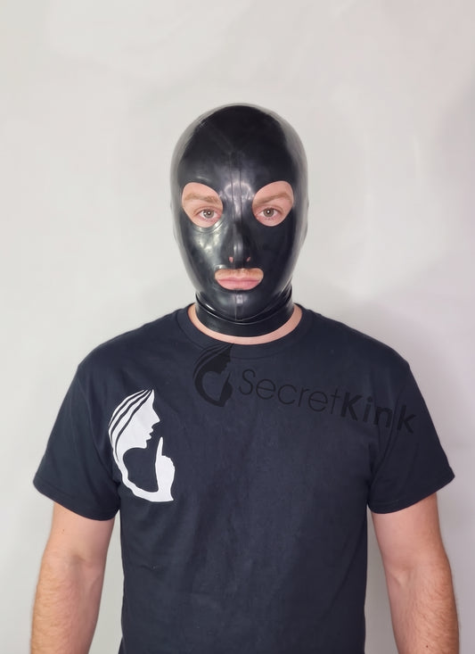 Premium Handmade Latex Hood | Mask for Cosplay & Clubwear
