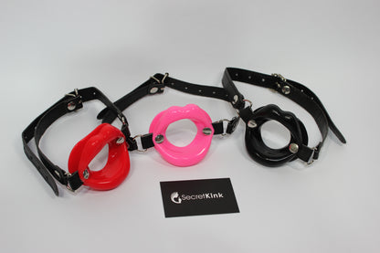 Silicone Open Mouth Lips Gag/Expander