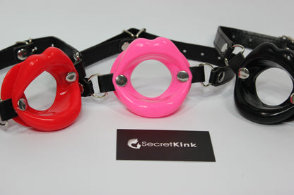 Silicone Open Mouth Lips Gag/Expander