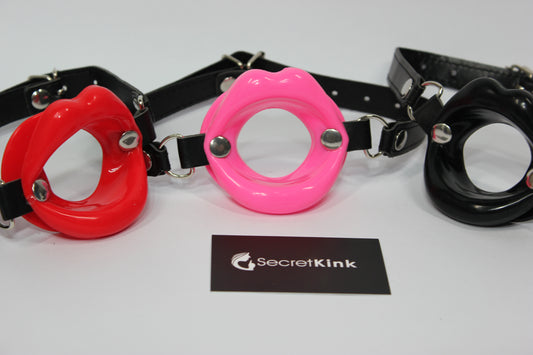 Silicone Open Mouth Lips Gag/Expander