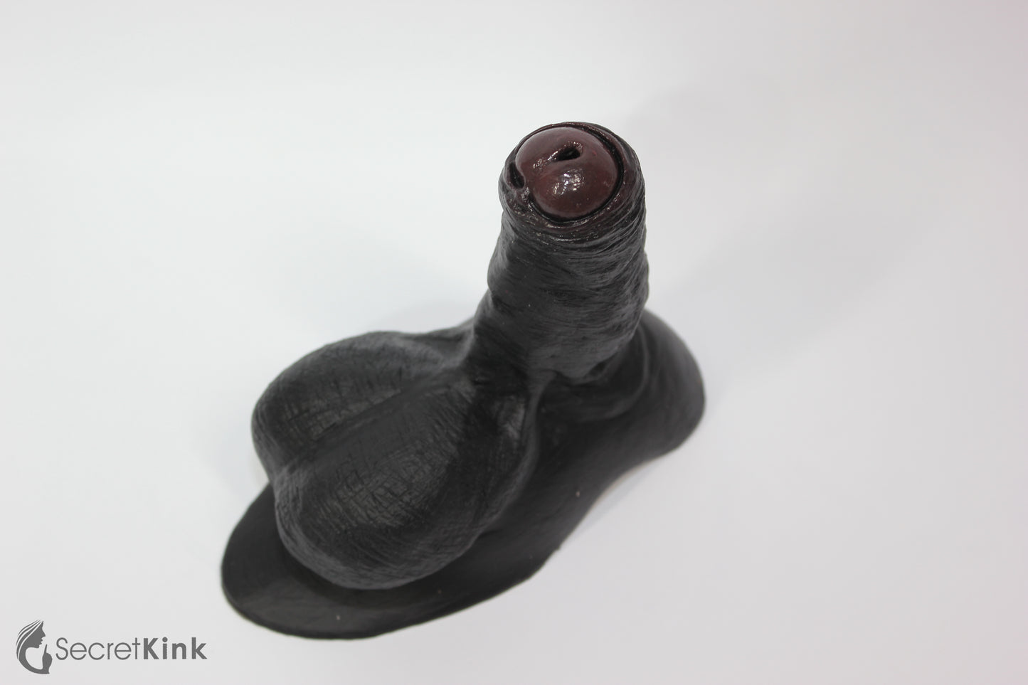 4-inch Chubby Silicone Penis Sleeve Packer with Heavy Balls