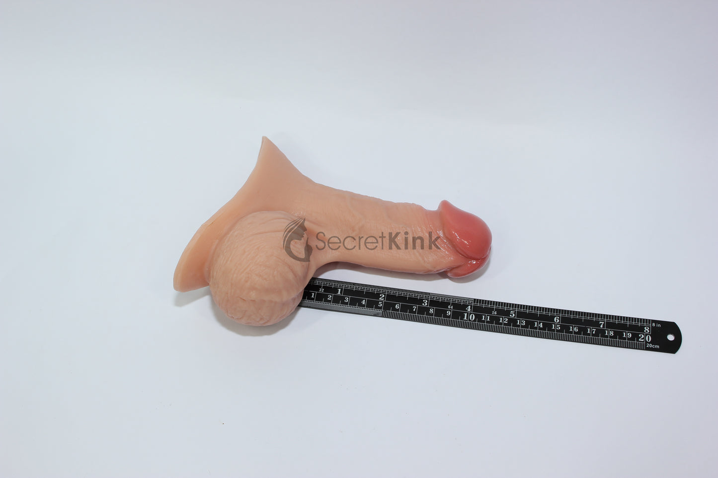 4-inch Silicone Penis Sleeve Packer with Ball-Sack