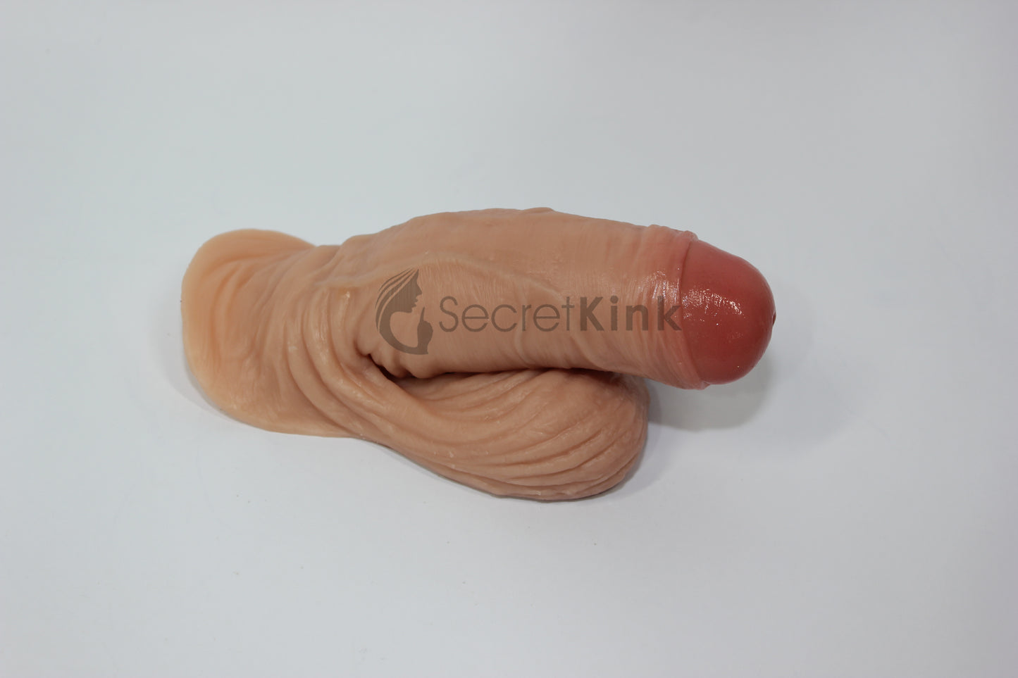 5-inch Silicone Penis Sleeve with Ball-Sack