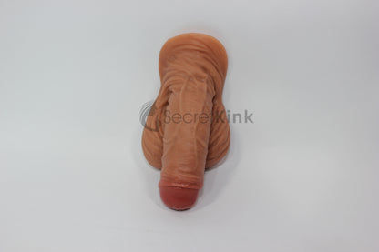 5-inch Silicone Penis Sleeve with Ball-Sack