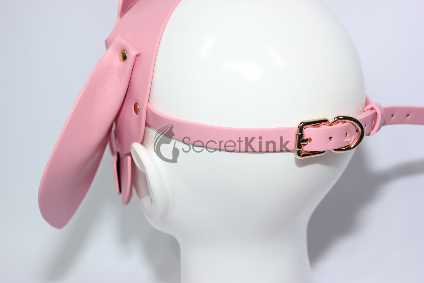 Vegan Leather Pig Masquerade Mask