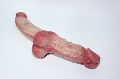 Realistic Silicone Double-Ended Dildo – Dual Penetration Toy 6.5' + 5.5'
