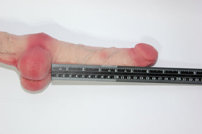 Realistic Silicone Double-Ended Dildo – Dual Penetration Toy 6.5' + 5.5'