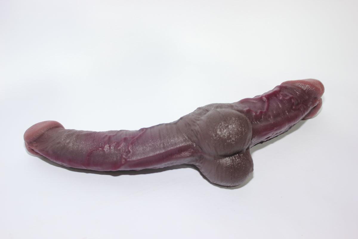Realistic Silicone Double-Ended Dildo – Dual Penetration Toy 6.5' + 5.5'