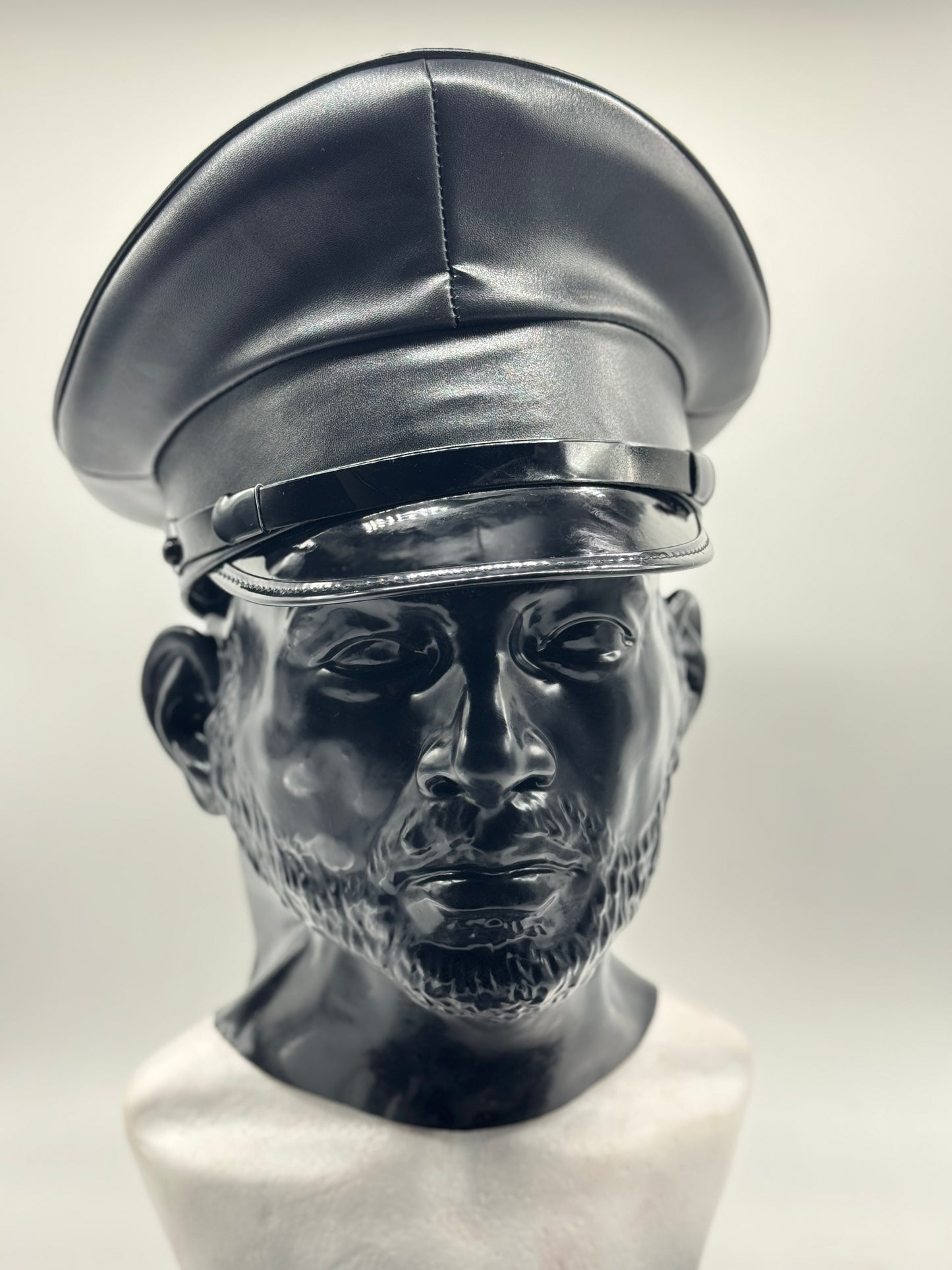 Black Military-Style Dominance Cap
