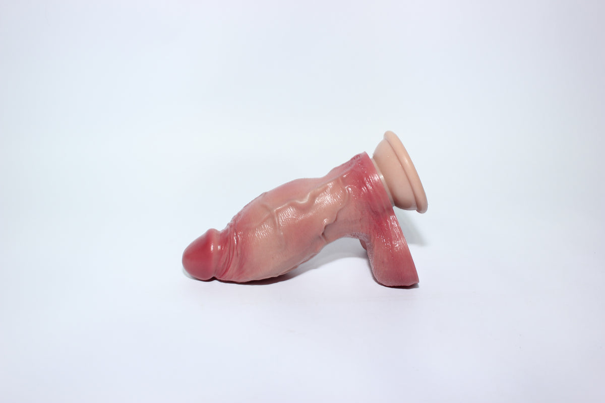 Small Girthy Realistic Silicone Dildo | Body-Safe 5 inch