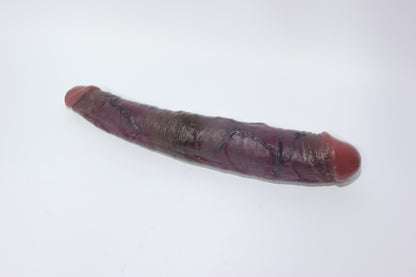 Realistic Silicone Double-Ended Dildo – Dual Penetration Toy 7" & 6"