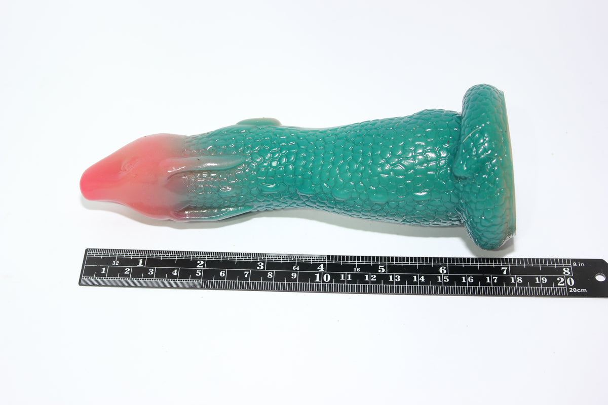 Dragon Silicone Dildo | Textured Small Body-Safe 6.5 inch