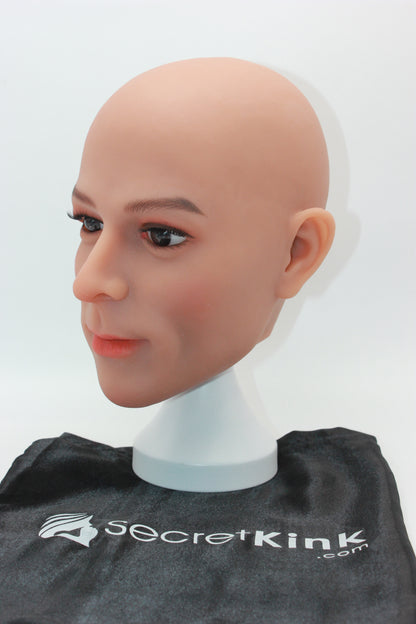 Male TPE Sex Doll Head (with Wig Hair) - David