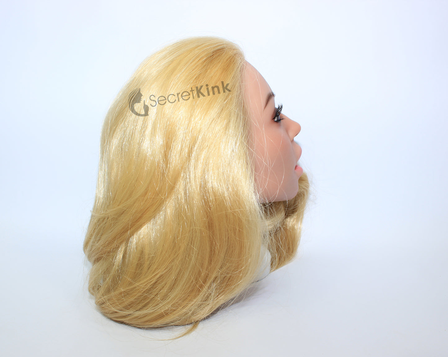 Ultra Realistic Female Silicone Sex Doll Head (Fair Skin-Tone) - Loni