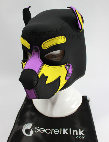 Neoprene Foam Dog Hood - Padded Animal Mask