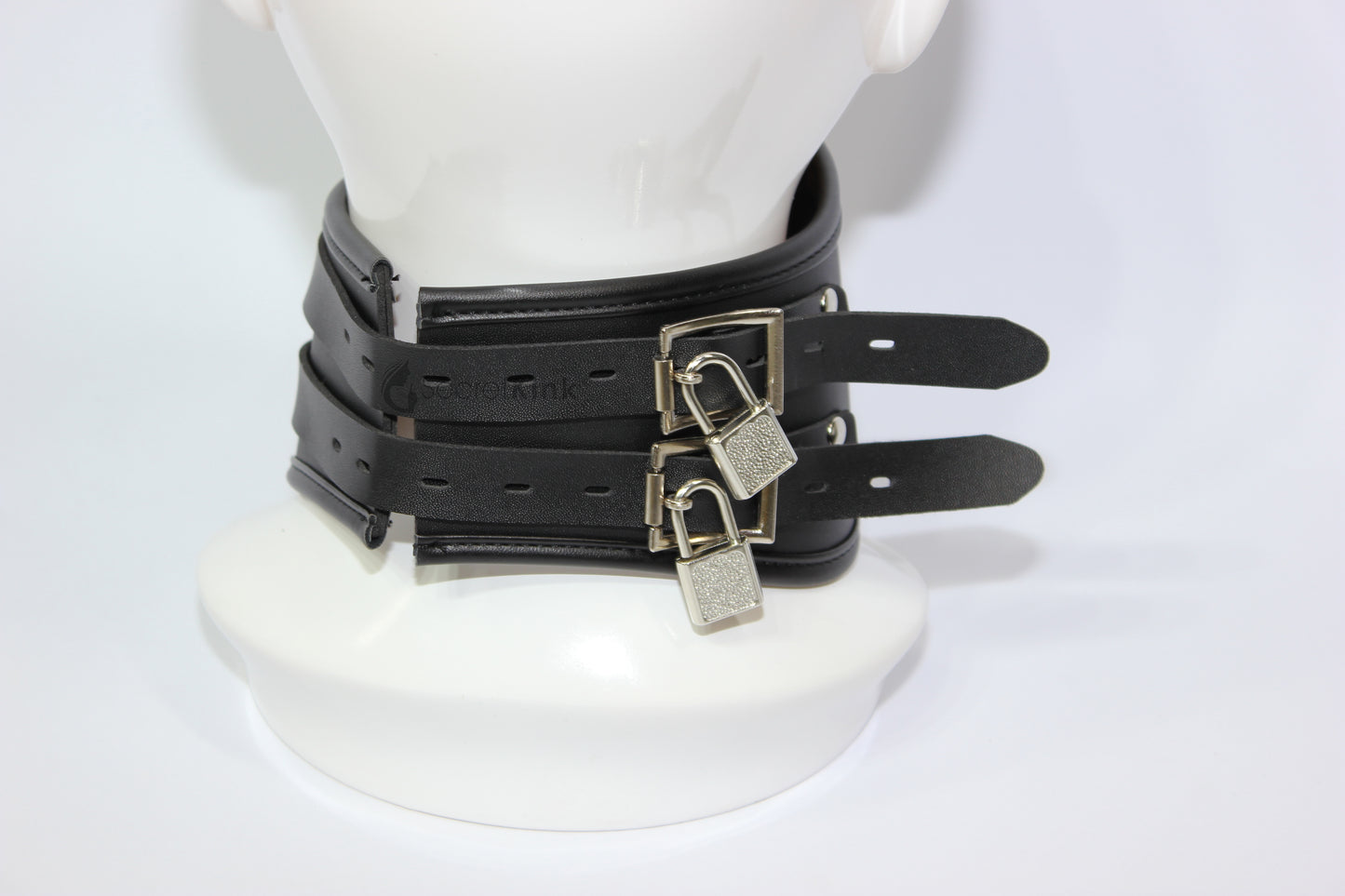 High Rigid Double Padlock Collar