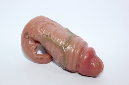 5-inch Silicone Penis Sleeve Extender (includes Girth Enhancement)