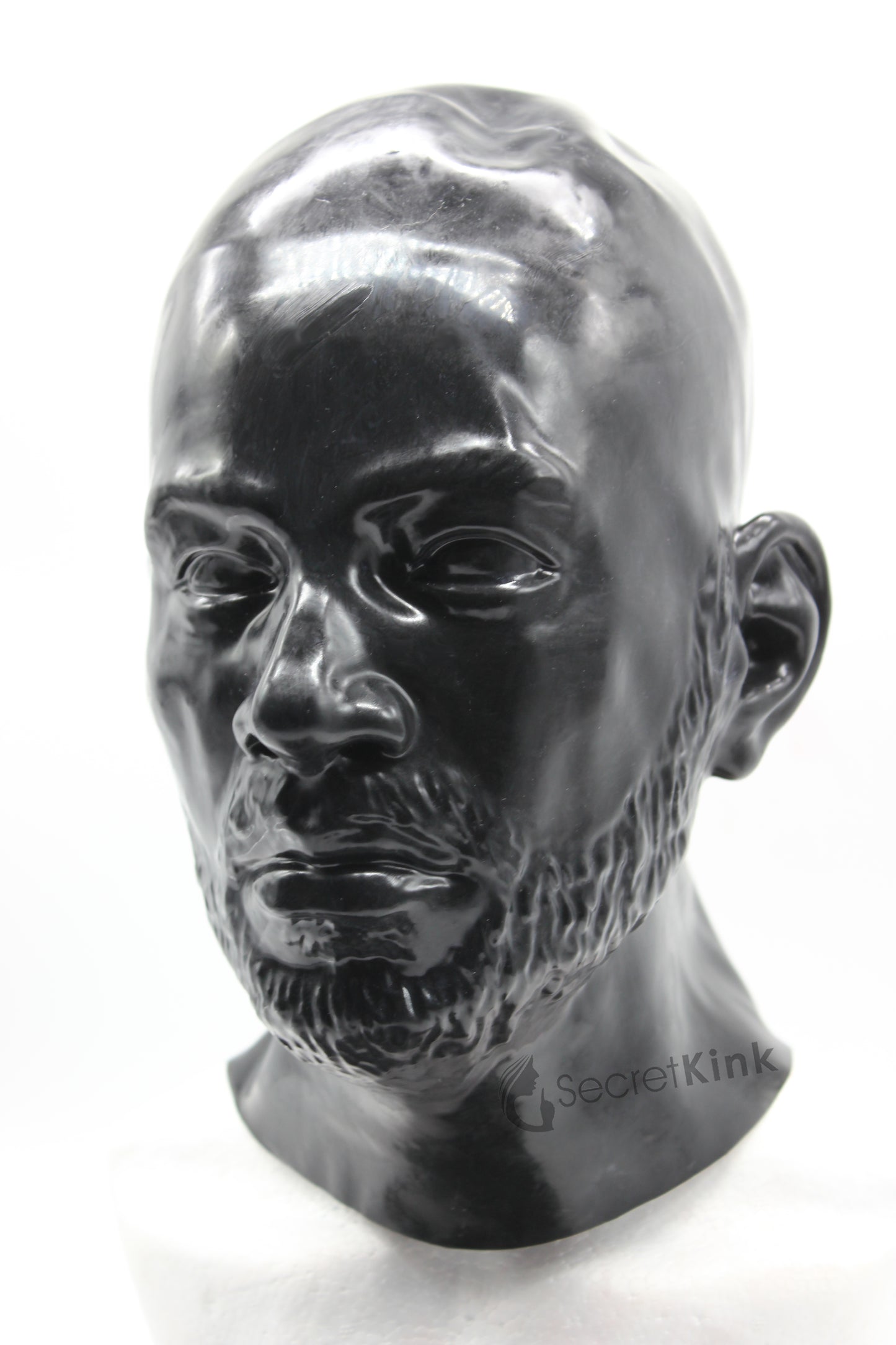 Latex Beard Hood l Moulded Rubber Masculine Detail