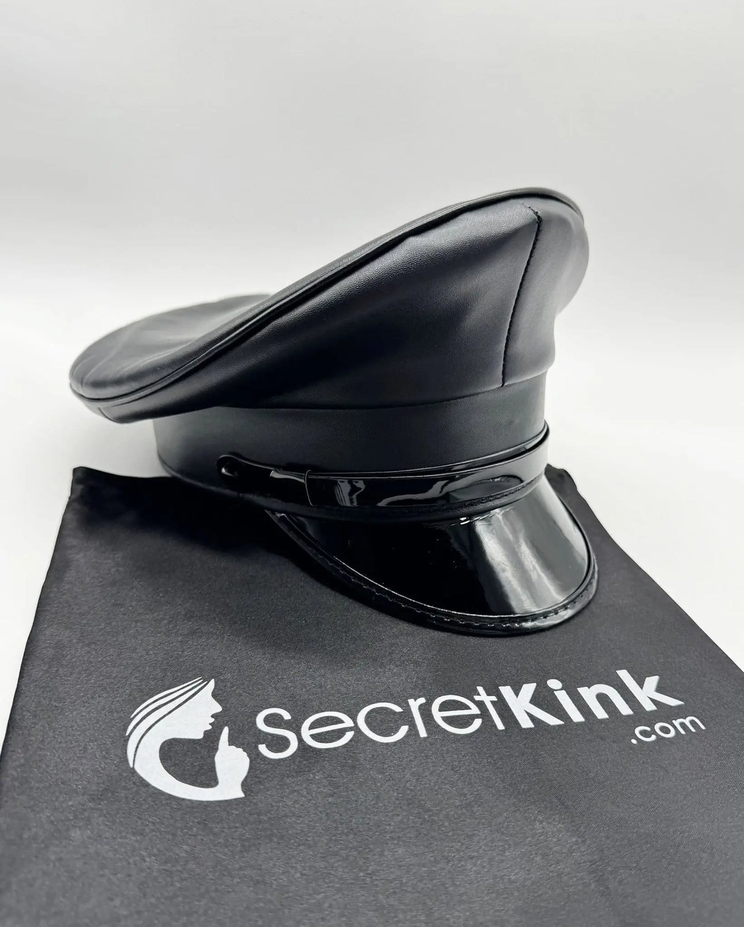 Black Military-Style Dominance Cap