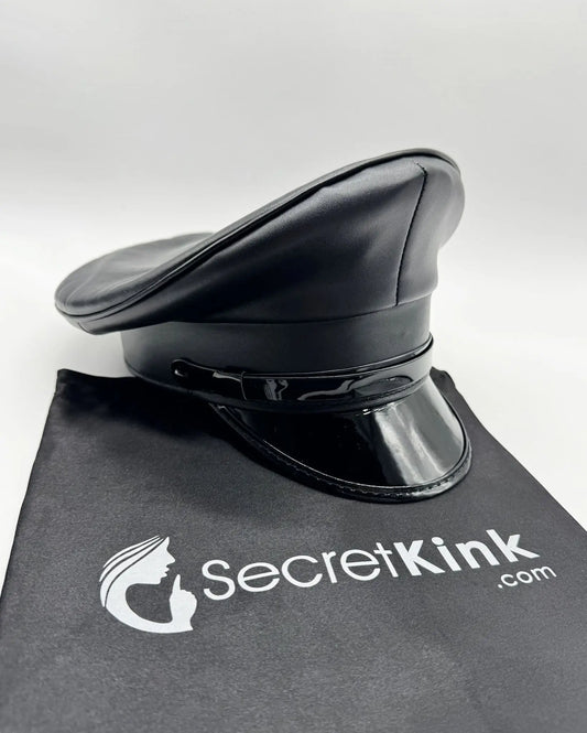 Black Military-Style Dominance Cap