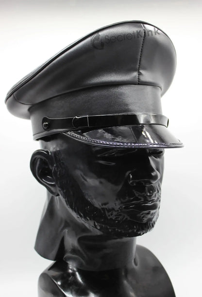 Black Military-Style Dominance Cap