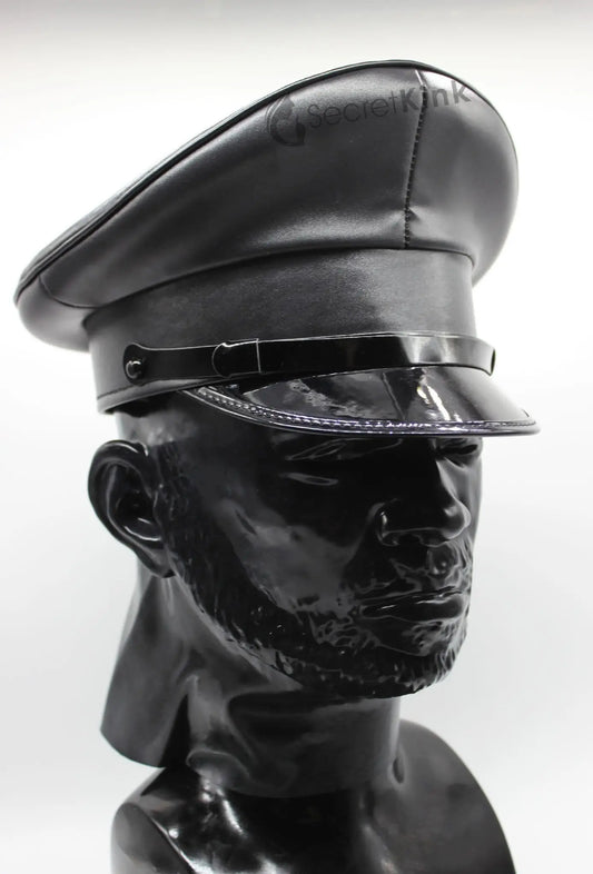 Black Military-Style Dominance Cap