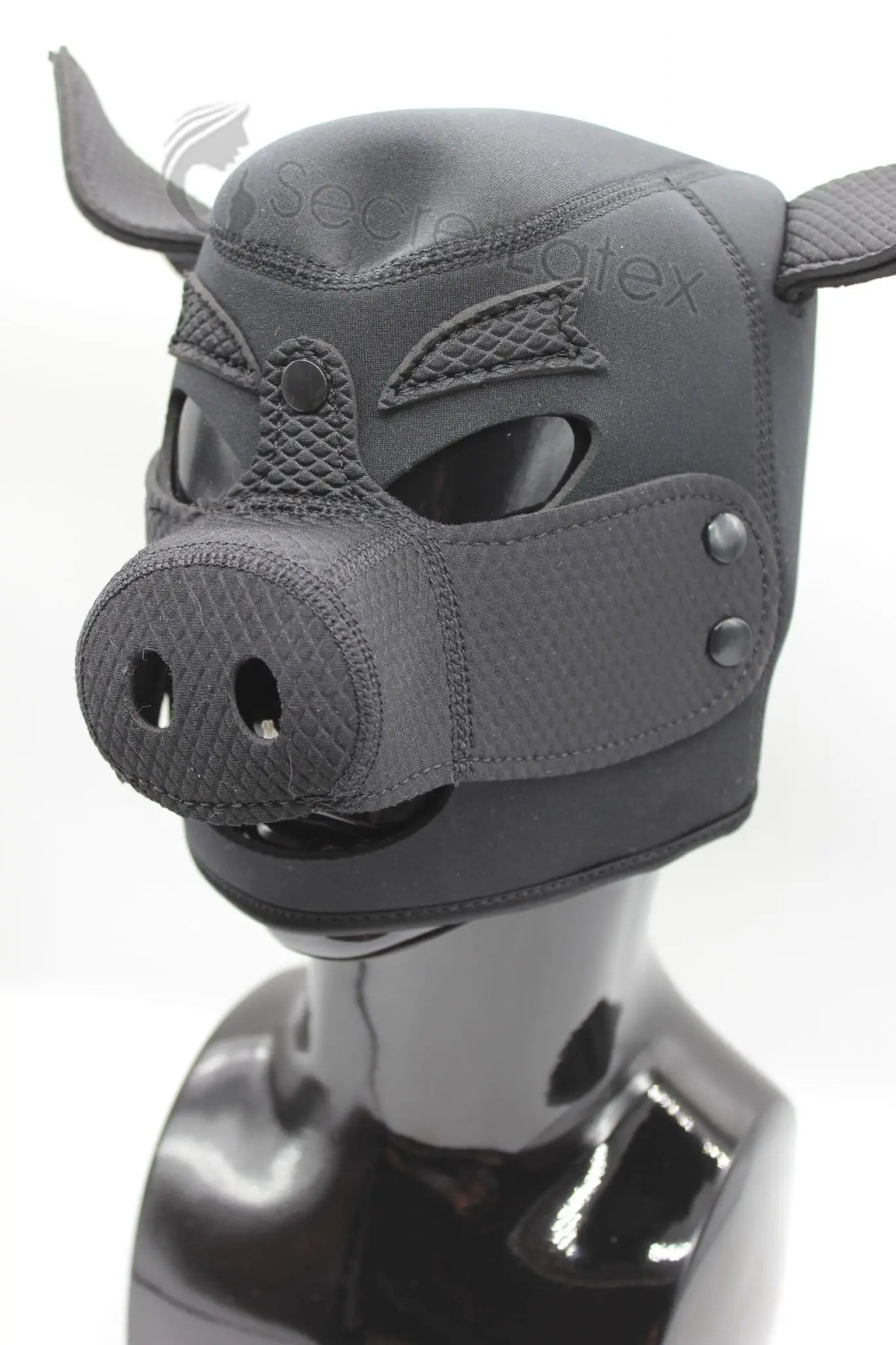 Neoprene Foam Pig Hood - Padded Animal Mask