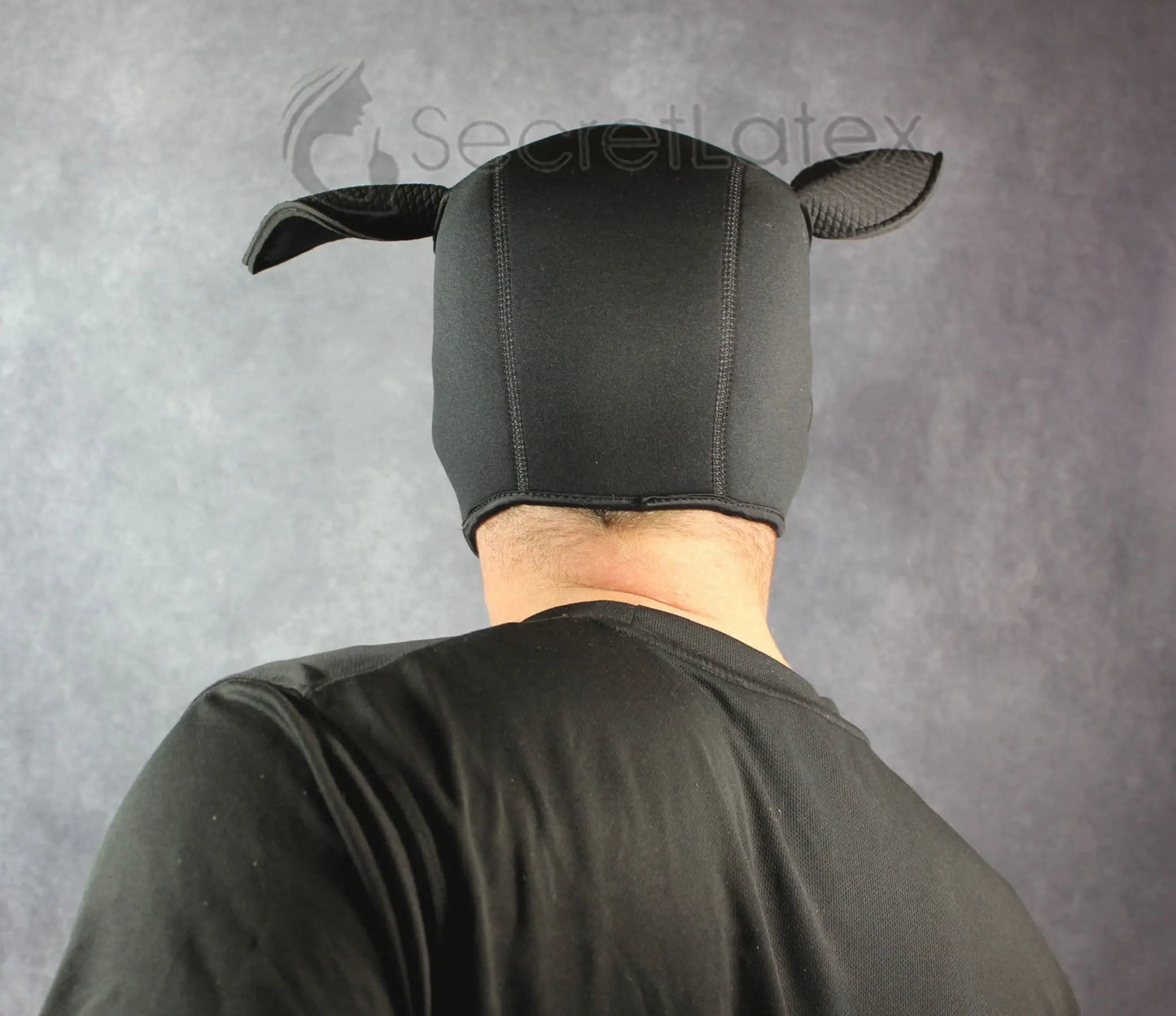 Neoprene Foam Pig Hood - Padded Animal Mask