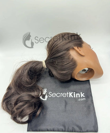 Ultra Realistic Female Silicone Sex Doll Head (Brown Skin-Tone) - Sasha