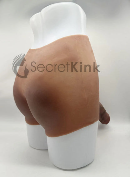 8-inch Realistic Silicone Dildo Pants