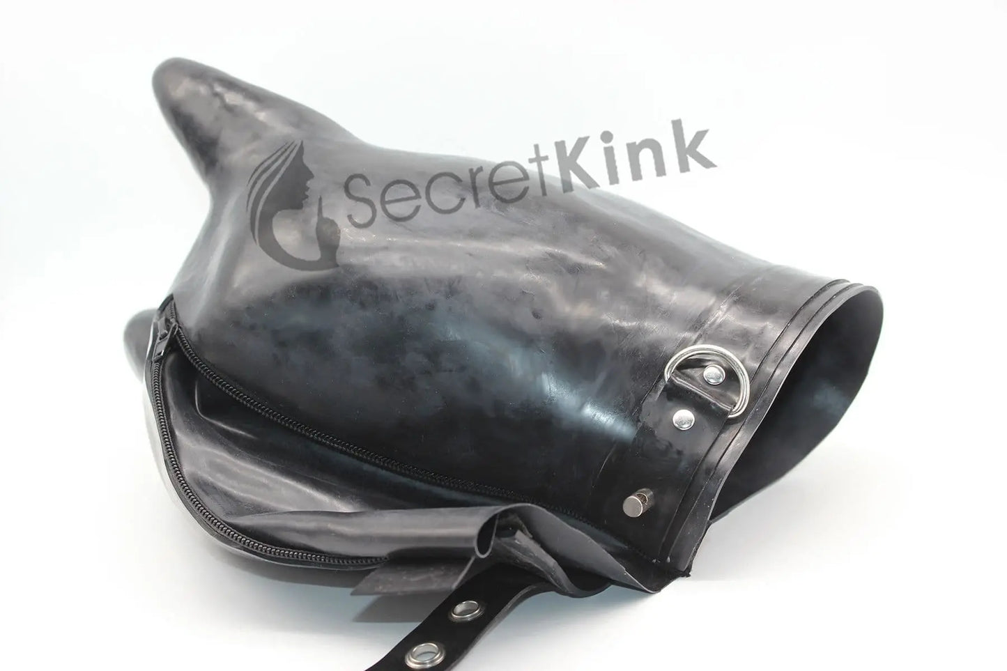 Extra Thick Heavy-Duty K9 Puppy Hood (includes Padlock Collar)