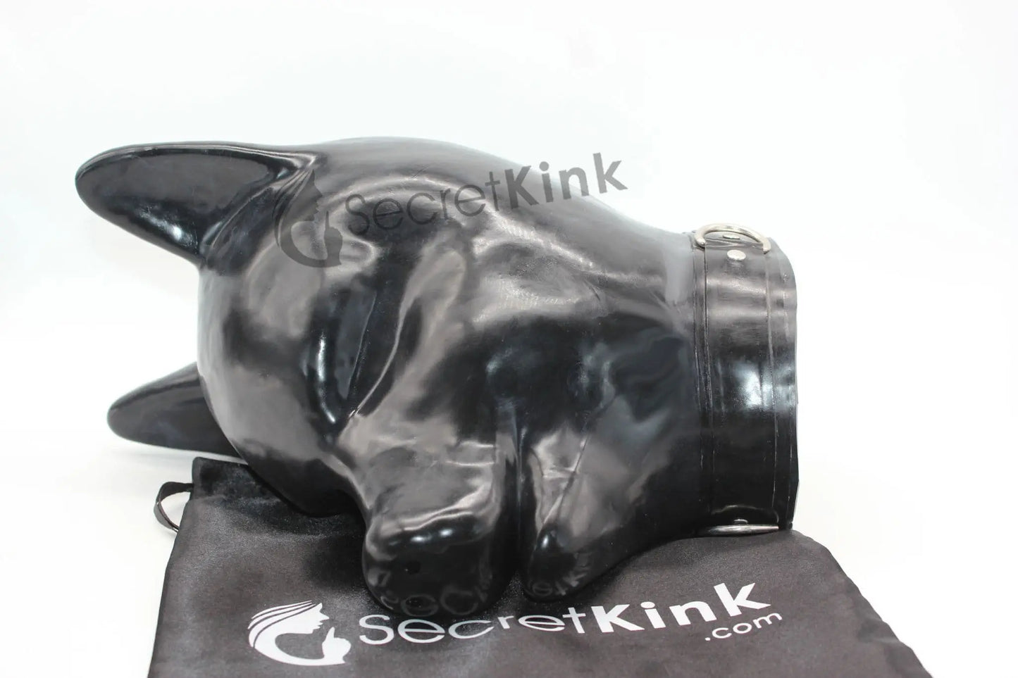 Extra Thick Heavy-Duty K9 Puppy Hood (includes Padlock Collar)