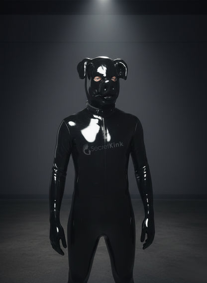 Latex Pig Hood