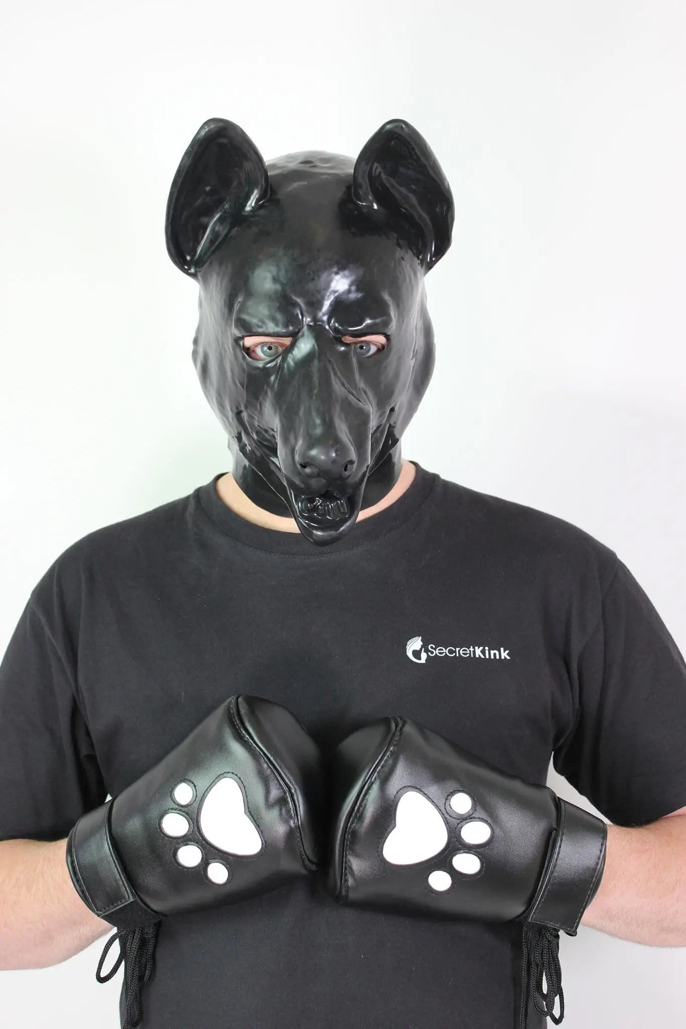 Latex German Shepherd Puppy Hood