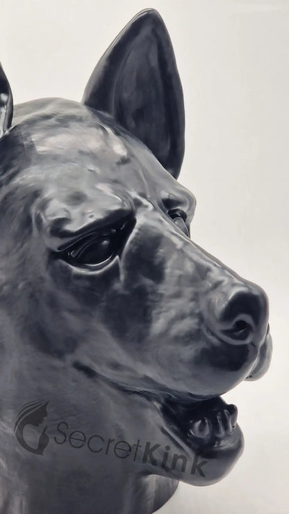Latex German Shepherd Puppy Hood