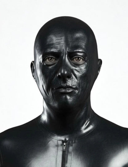 Heavy Masculine Moulded Latex Hood