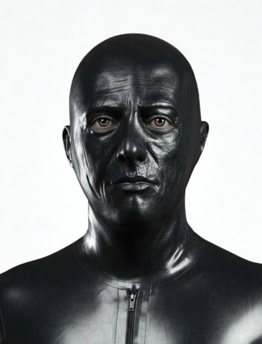 Heavy Masculine Moulded Latex Hood