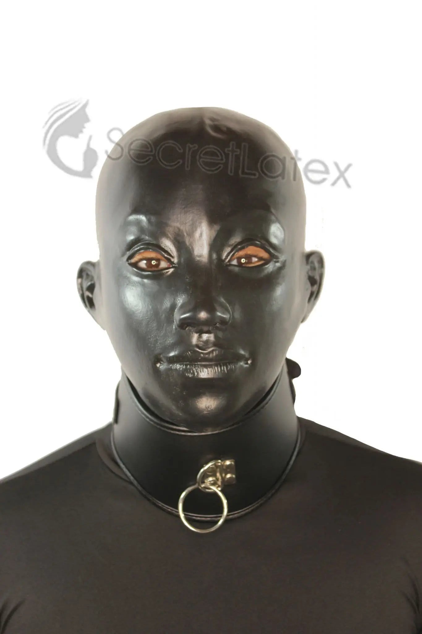 Heavy Rigid Feminine Latex Hood