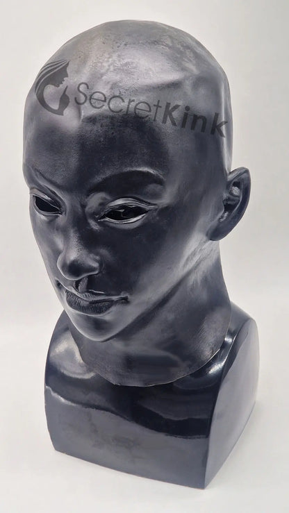Heavy Rigid Feminine Latex Hood