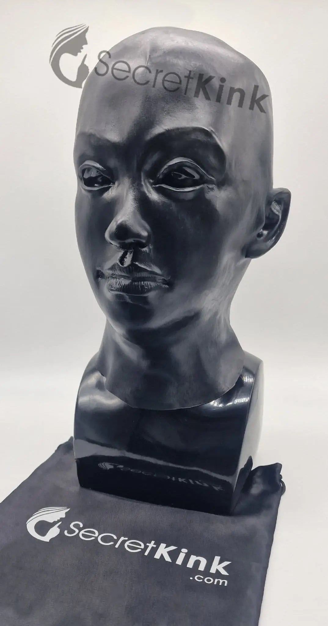 Heavy Rigid Feminine Latex Hood
